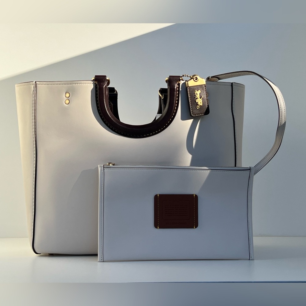 Coach Rae Tote Bag In Colorblock - Picture 1 of 14